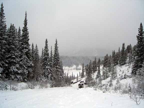 Green1 coming up the hill, the river in the background
