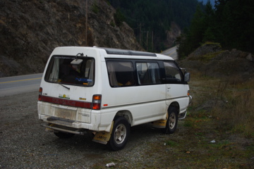On HWY1 near Lytton on the way back from Smithers to home in Vancouver - 2400km roadtrip!