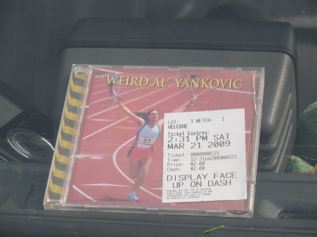 5-Weird Al makes good driving tunes.JPG