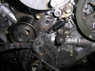 HiAce timing belt breakage - mechanical failure of belt due to tensioner bolt failure. Quite dramatic and expensive... but also very uncommon.
