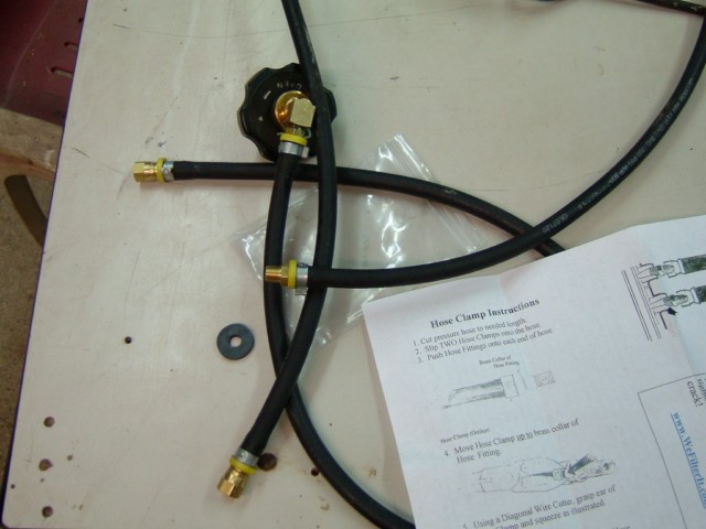 Hoses all done up