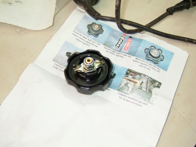 Oil filler cap