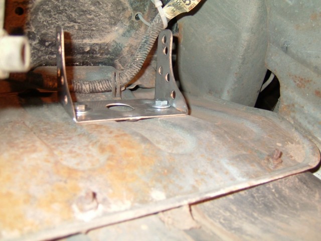 The mount before install