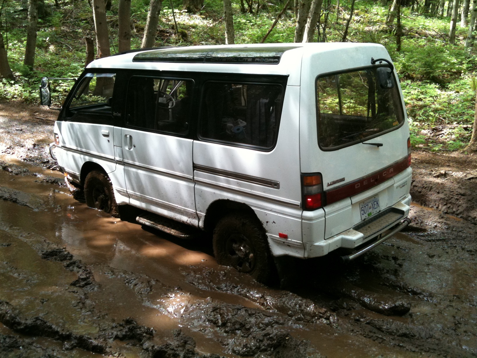 getting dirty