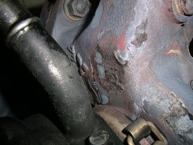 Cracks in exhaust housing