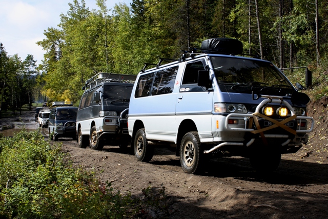 The last Delica club outing...